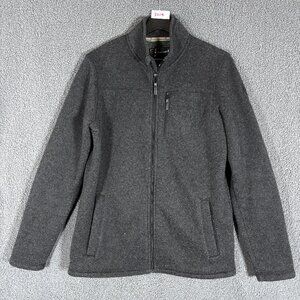 Smartwool Wool Blend Full Zip Sweater Jacket - Men's Size M - Gray